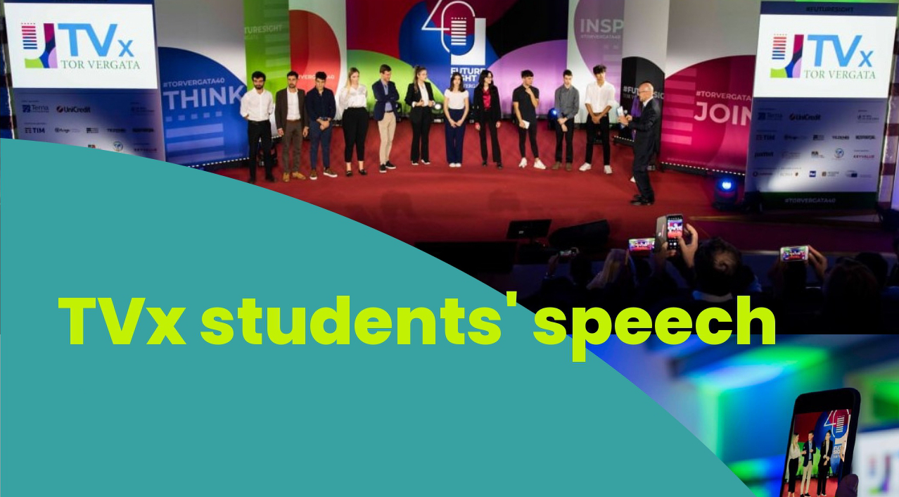 PCTO: TVX STUDENTS’ SPEECH 2023 – II EDIZIONE